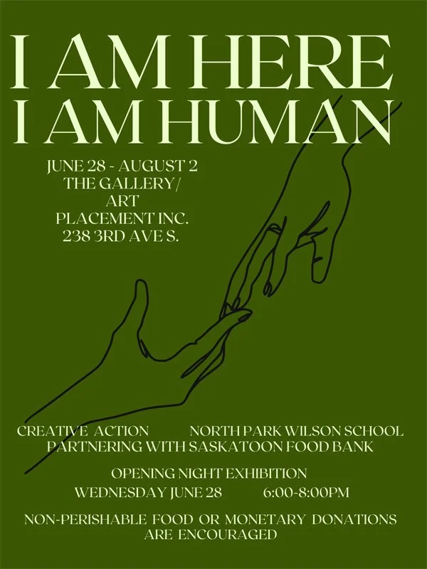 I AM HERE. I AM HUMAN.