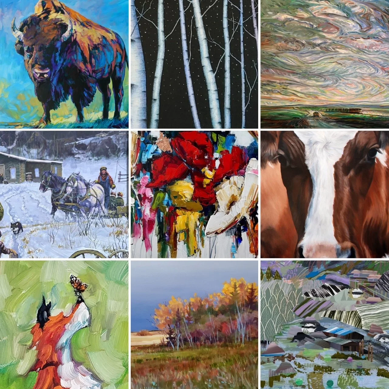 Multi-Artist Exhibition: New Spring Arrivals