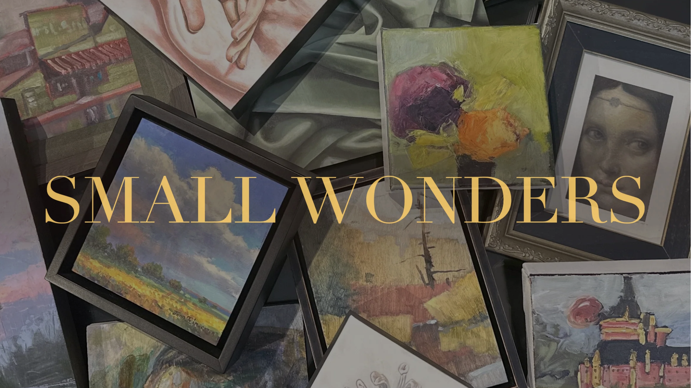 multi-artist exhibition: small wonders