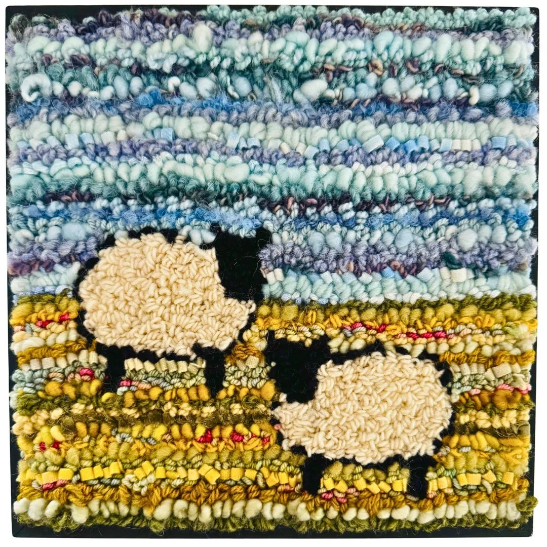 New season, new art. 🙌

The Spring edition of Shop the Galleries opens online next week with fresh, original art ready for you. 

Artwork shown:
Shelly Nicolle-Phillips, &ldquo;Happy Sheep Duo&rdquo;, hooked wool, 10.5x10.5&rdquo;, framed, $175, ava