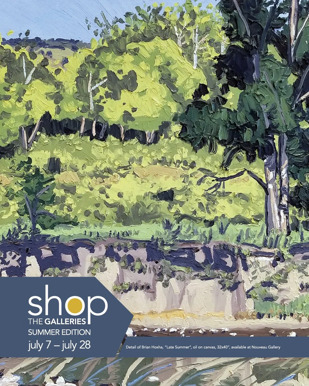 The Summer edition of www.ShopTheGalleries.ca is now online. 🙌⁠

Until July 28, browse original art from nine local Saskatchewan galleries, specially selected for Summer.⁠
⁠
Visit www.shopthegalleries.ca to view the collection, save your favourites,