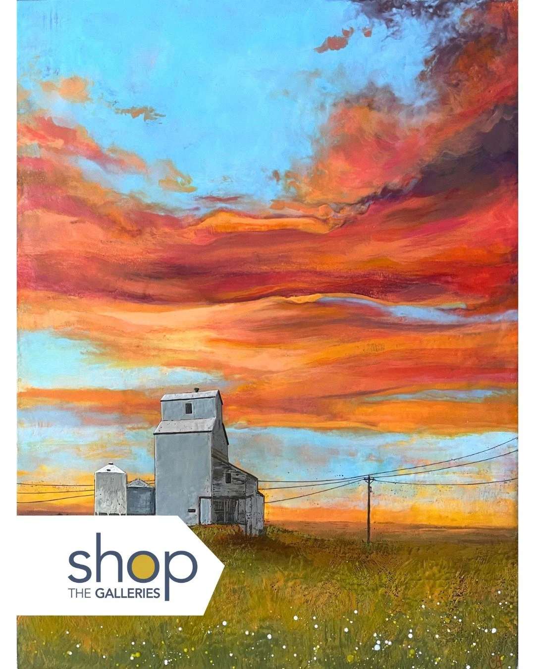 Summer inspired artworks are available now at www.shopthegalleries.ca. Browse original art selected by nine local Saskatchewan commercial art galleries, all in one place. 

See these works and more from Black Spruce Gallery, located in Waskesiu and S