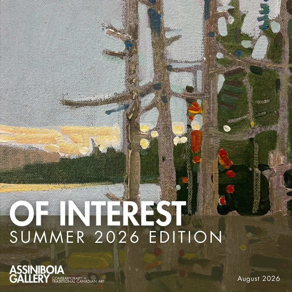 Assiniboia Gallery presents Multi-Artist Exhibition: Of Interest - 2026 Summer, on display now until September 3, 2026.

Multi-Artist Exhibition: Of Interest - 2026 Summer
until September 3, 2026
Assiniboia Gallery
2266 Smith Street, Regina

Visit th