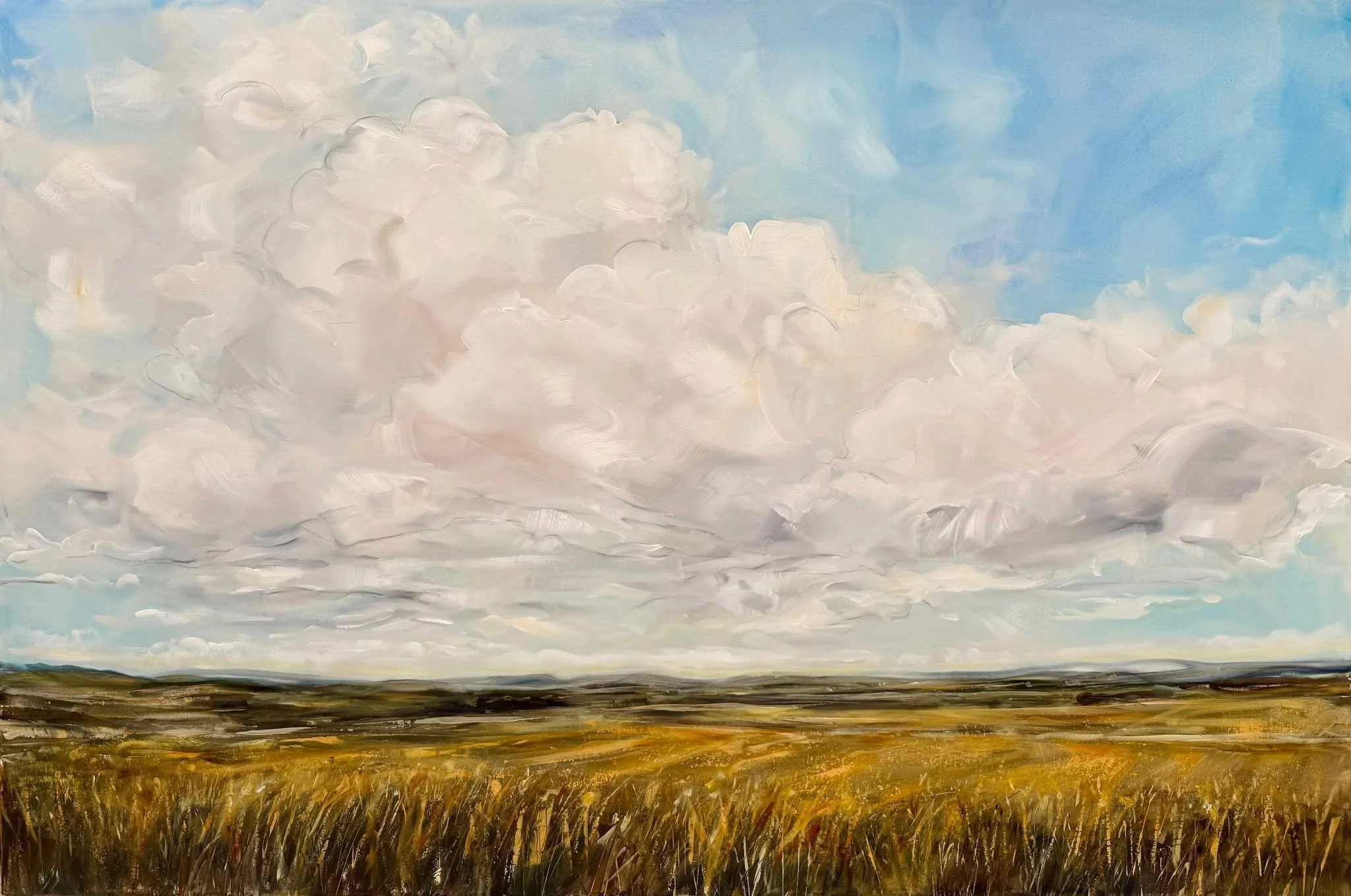 Grateful for our province full of natural beauty, talented artists, amazing galleries, and of course, inspiring original art. 🌾🎨✨

#ShopLocal #ShopOriginal #DiscoverOriginalArt #SaskArt #SaskGalleries

Artwork shown:
Jodi Miller, "On the Home 