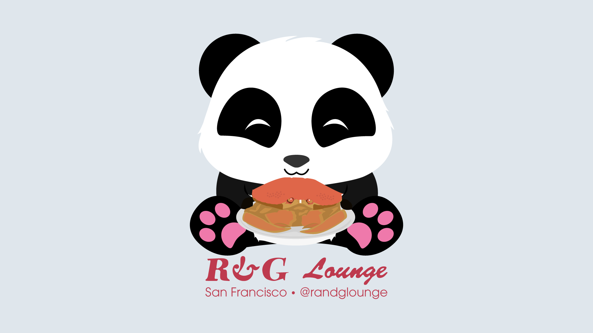 R&G Lounge Panda Illustration