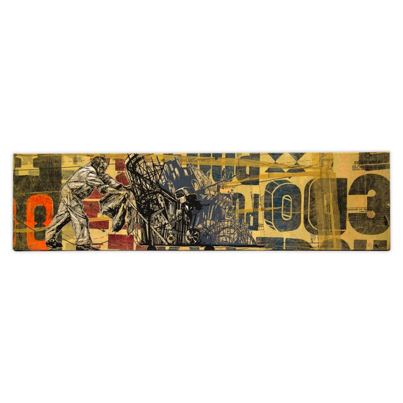 Swoon - Street Sweeper, 2018
