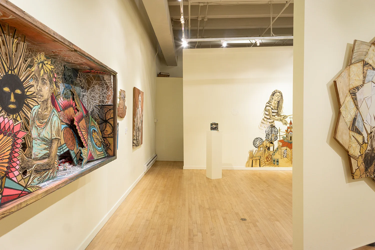 Swoon - Every Portrait Is A Vessel - Treason Gallery