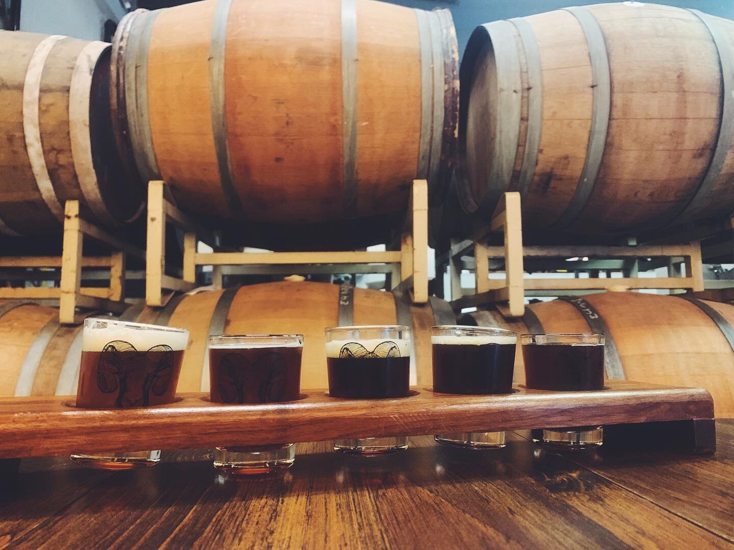 Our Barrel Madness release today is actually a Flight! 

Here&rsquo;s the details- 

Neighborino Flanders Red 7% 
Dry bright and tart. Roselare mixed fermentation brings out plum and orange peel notes with oak and tannins from the barrel. Crisp and a