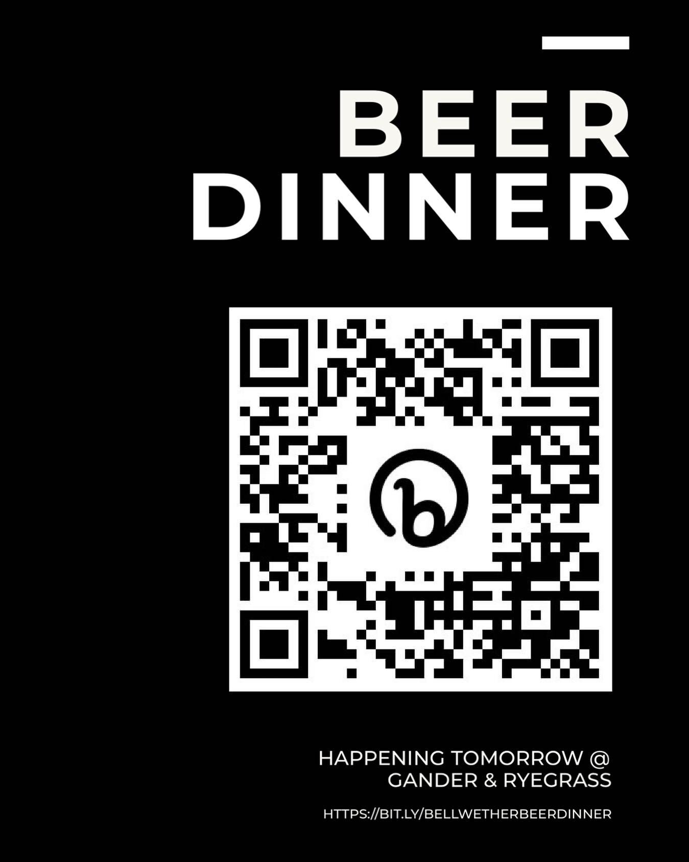 Do you have your tickets yet? 

$100 per person. This dinner with our friends @gander_and_ryegrass is going to be epic. 

Cheers!
.
.
#bellwetherbrewing #spokane #eatlocal #drinklocal