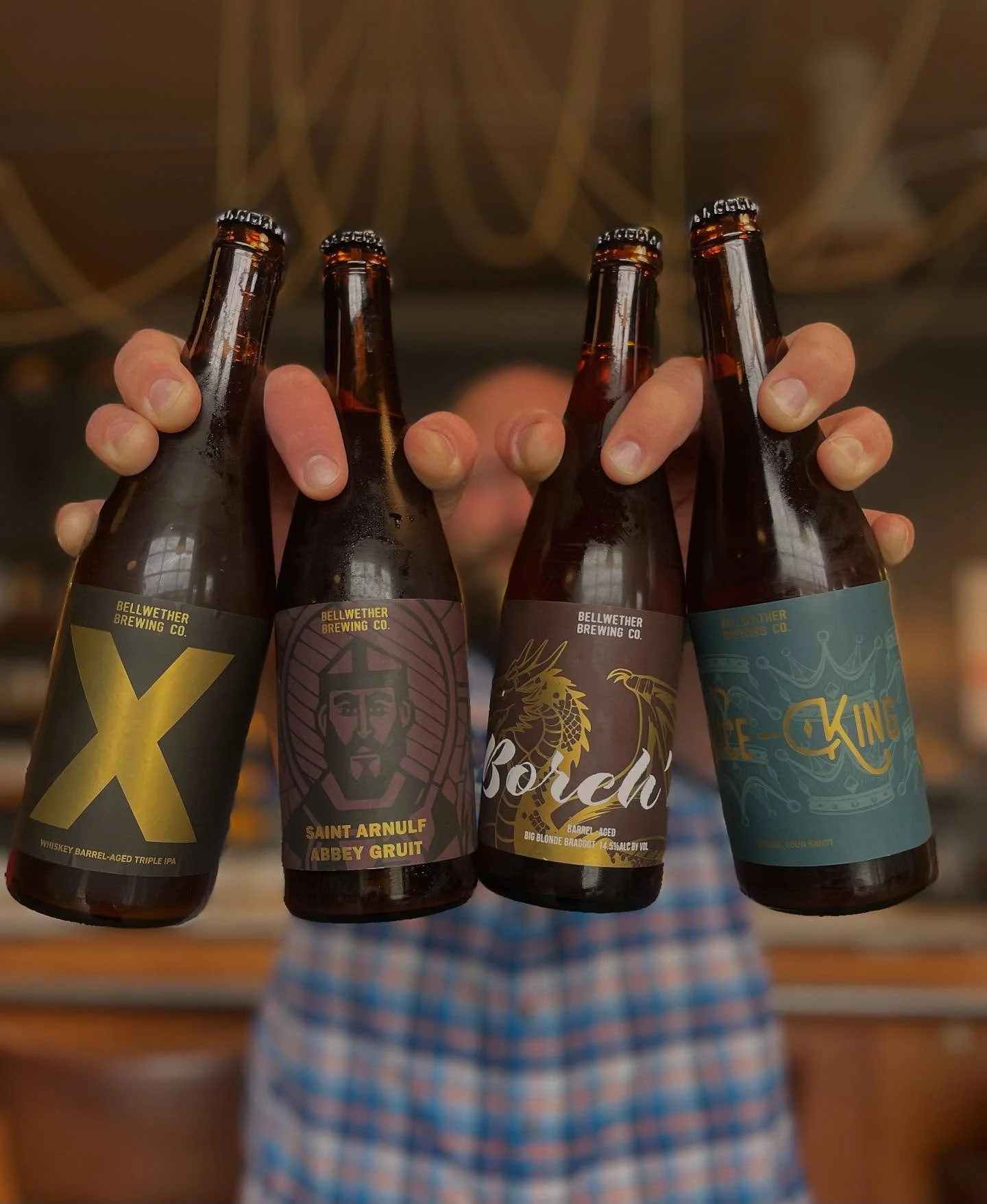 Belated birthday gifts?
YES please! We’re going to keep celebrating ten years in business with the release of these BIG specialty bottles. Come get ‘em!
•X Barrel-aged Fibber McGee’s Triple IPA
•St. Arnulf Abbey Gruit
&b