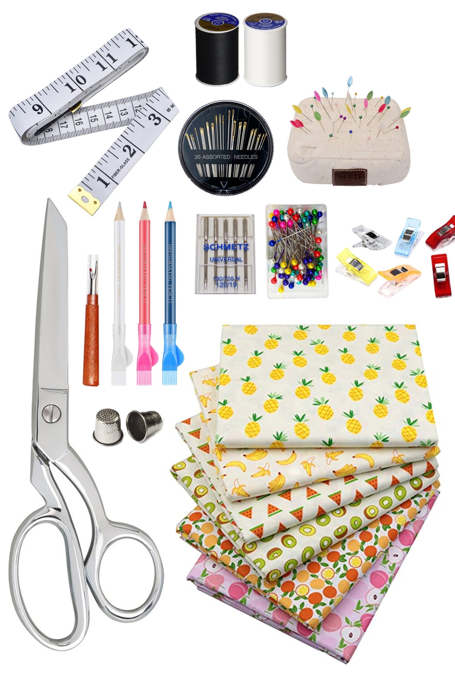 ES-EFB Eversewn 14pc Fashion Sewing Starter Kit: 20Needles