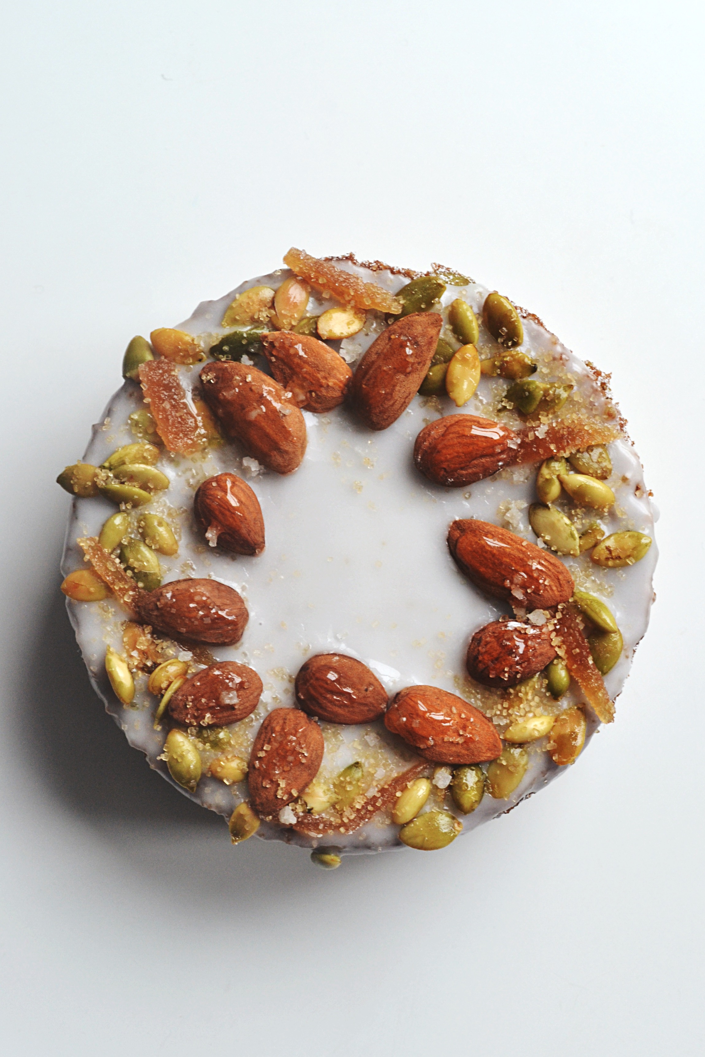 Pumpkin Spice Almond Cake, October 2015