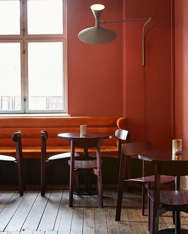 Bondi chairs in fig purple at @nomadworkspace Designed for @pleasewaittobeseated