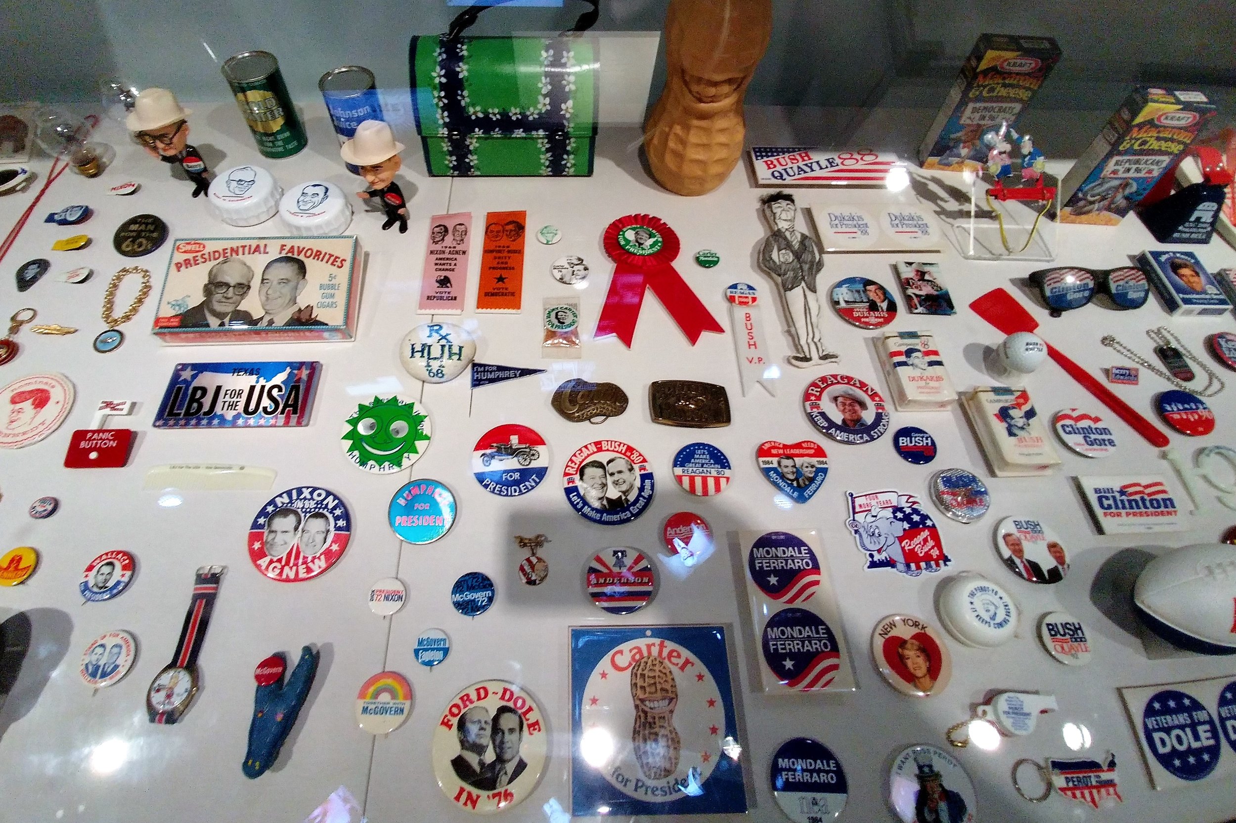 Campaign ephemera from recent elections and beyond.