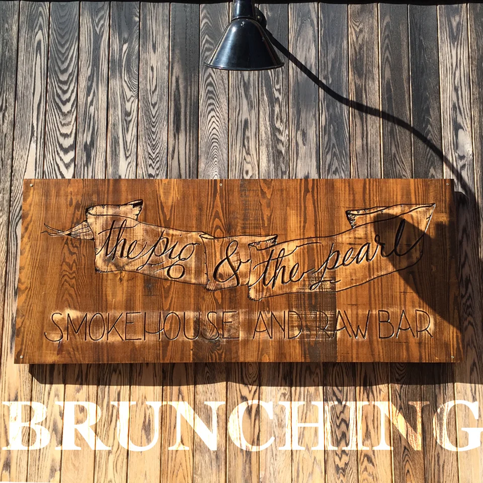 brunch at The Pig and The Pearl