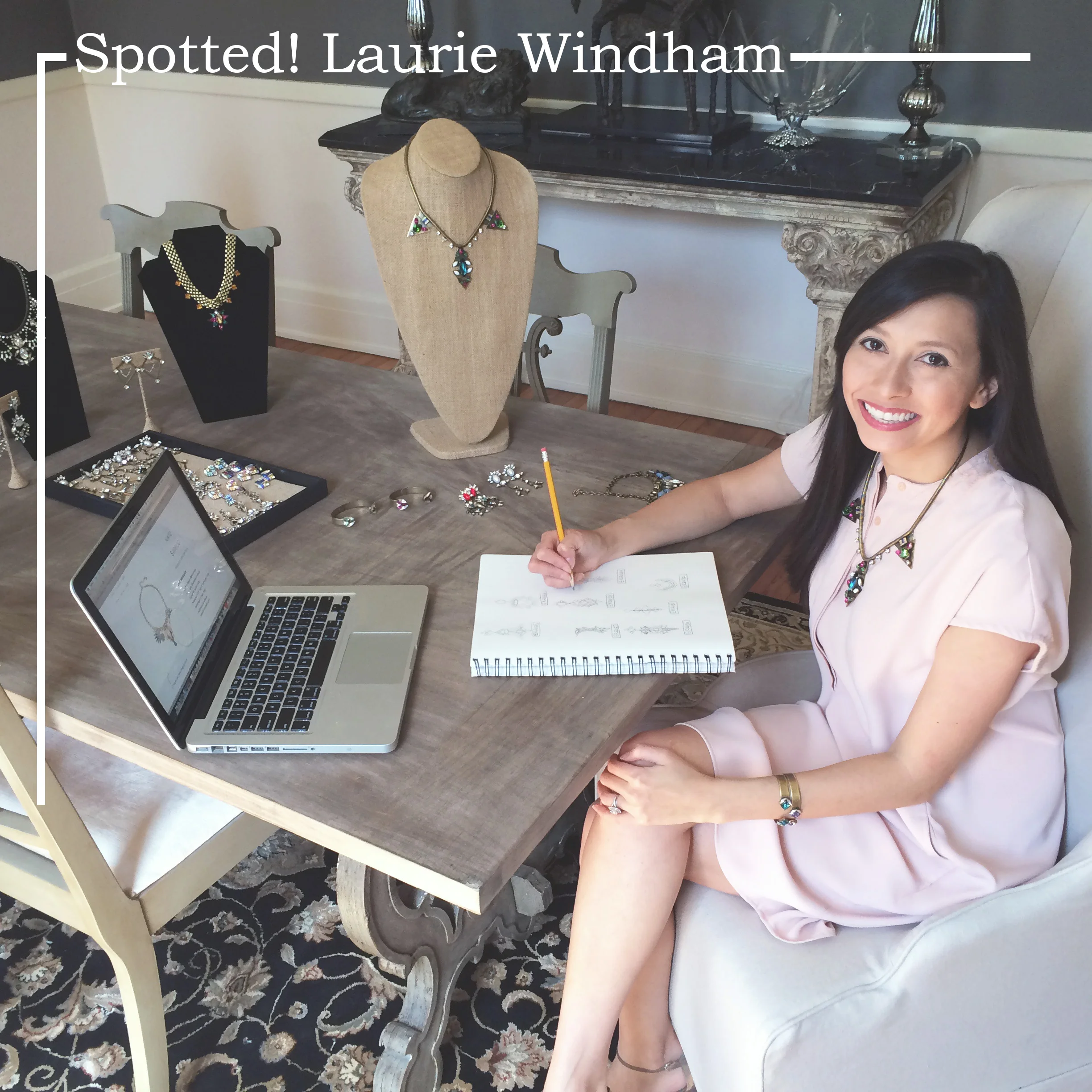 Spotted! Laurie Windham of L. Windham Jewelry // 5.1.15