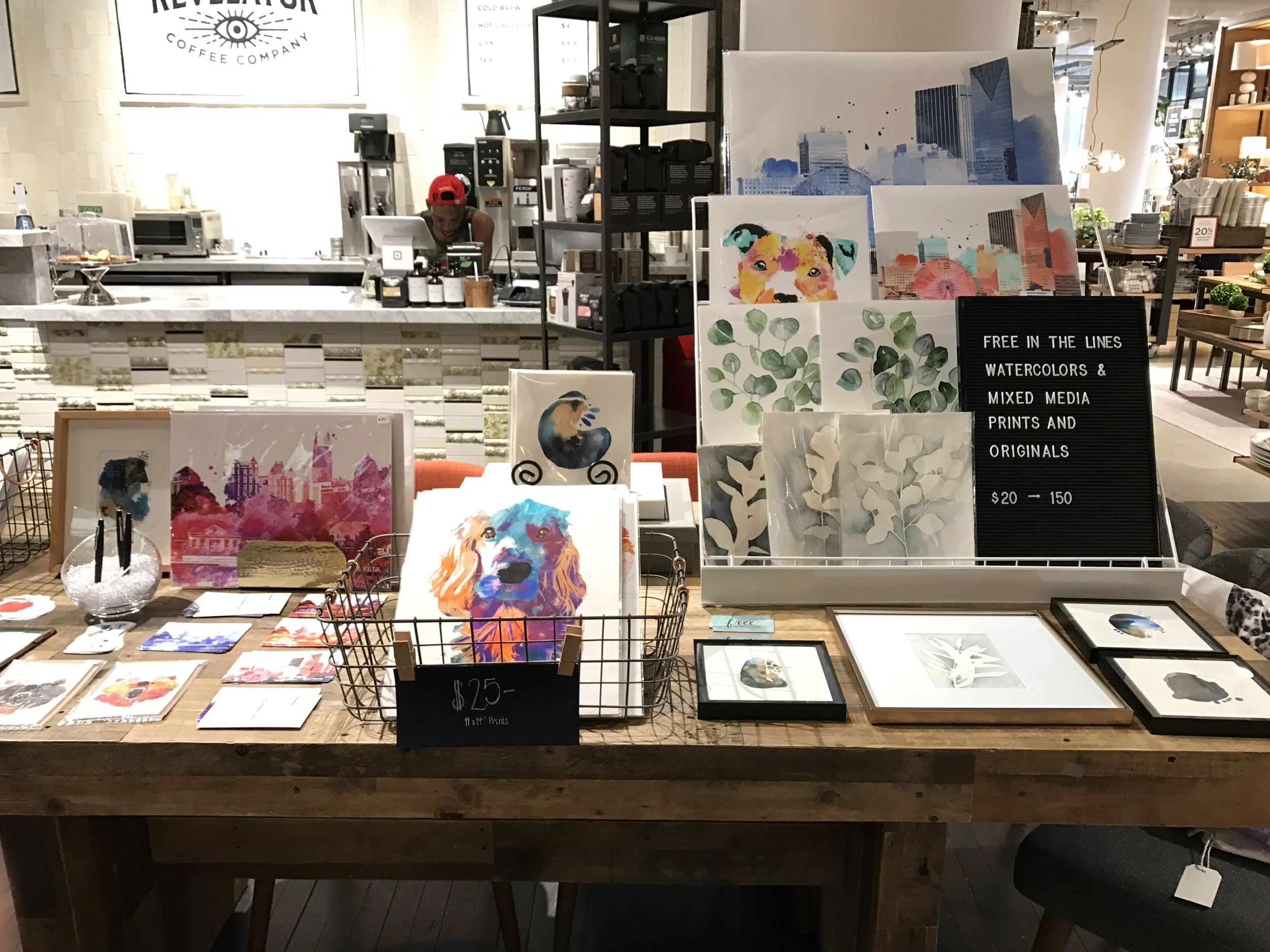 pop up at west elm | ponce city market