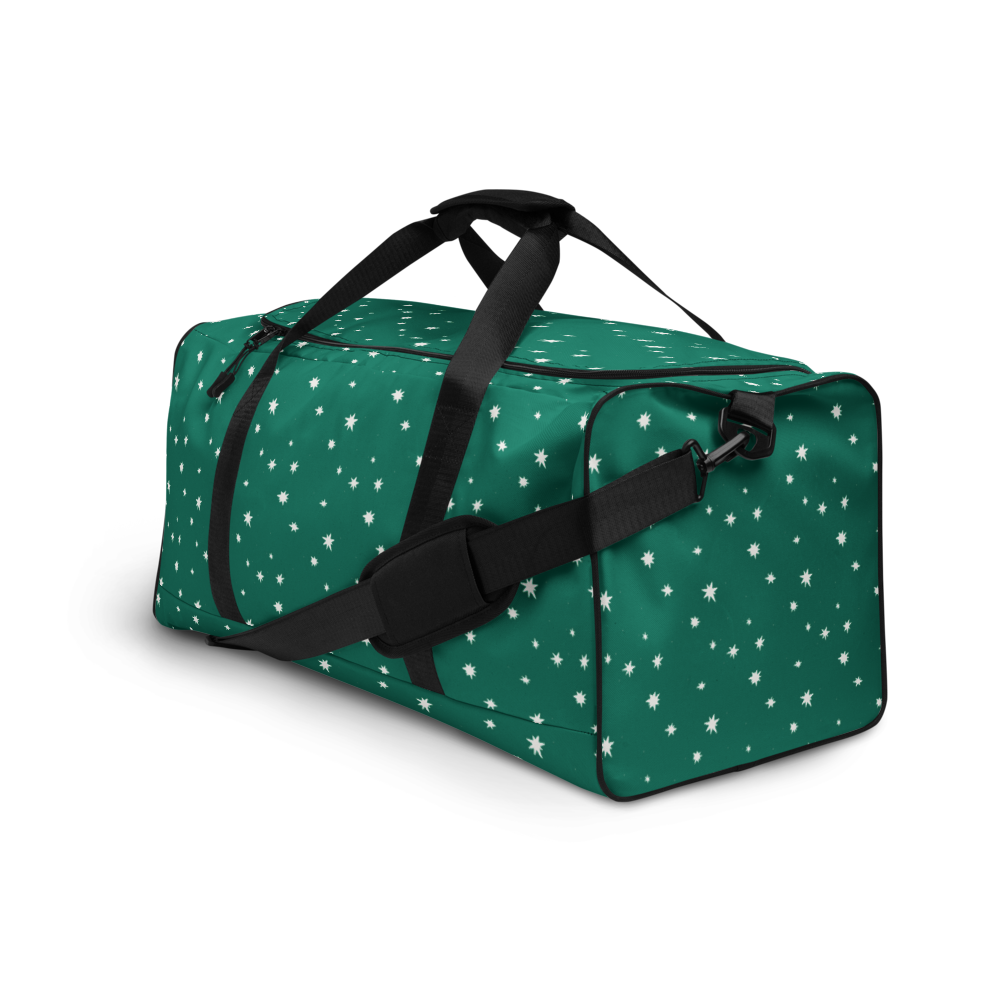 evergreen stars duffle bag — free in the lines
