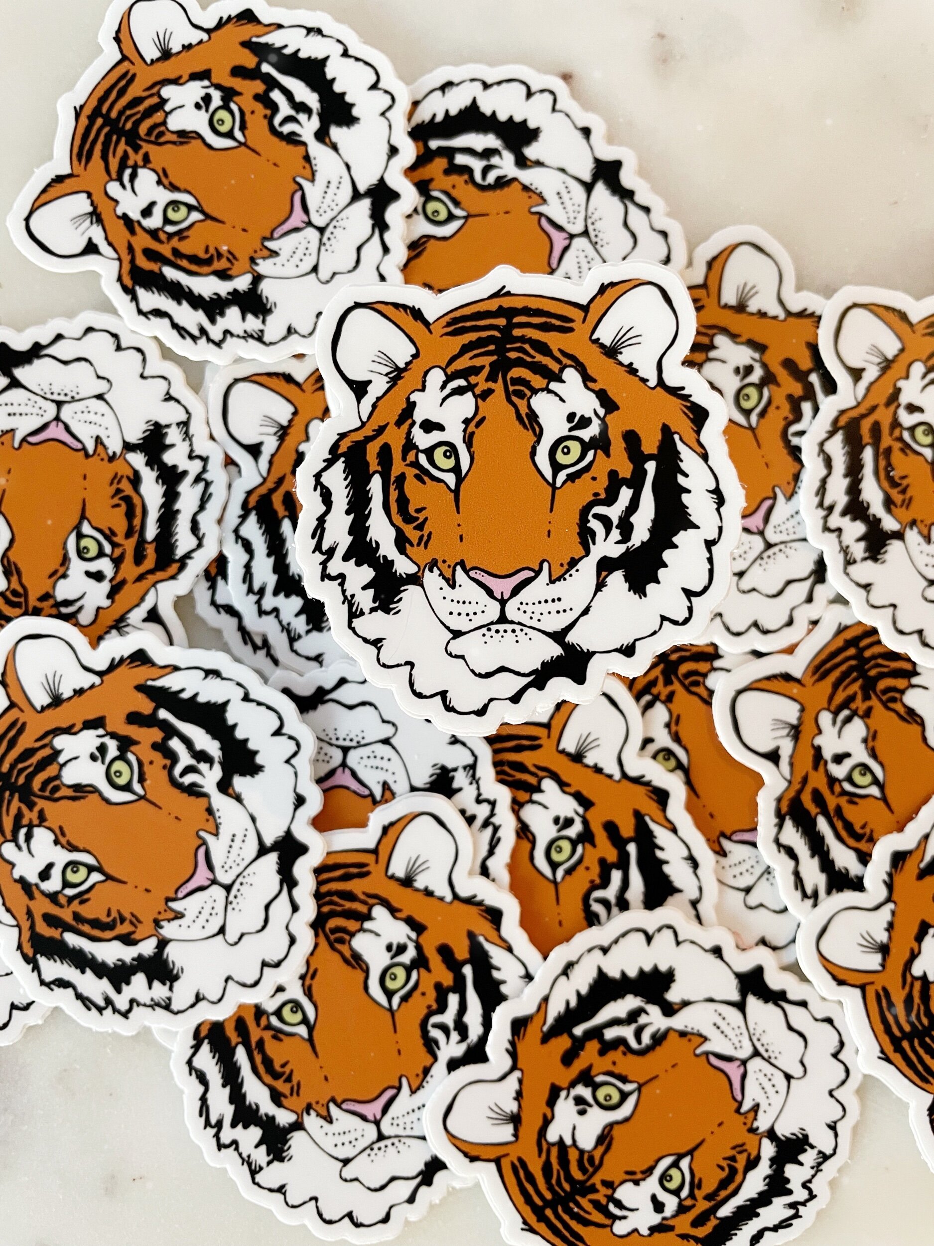 tiger sticker