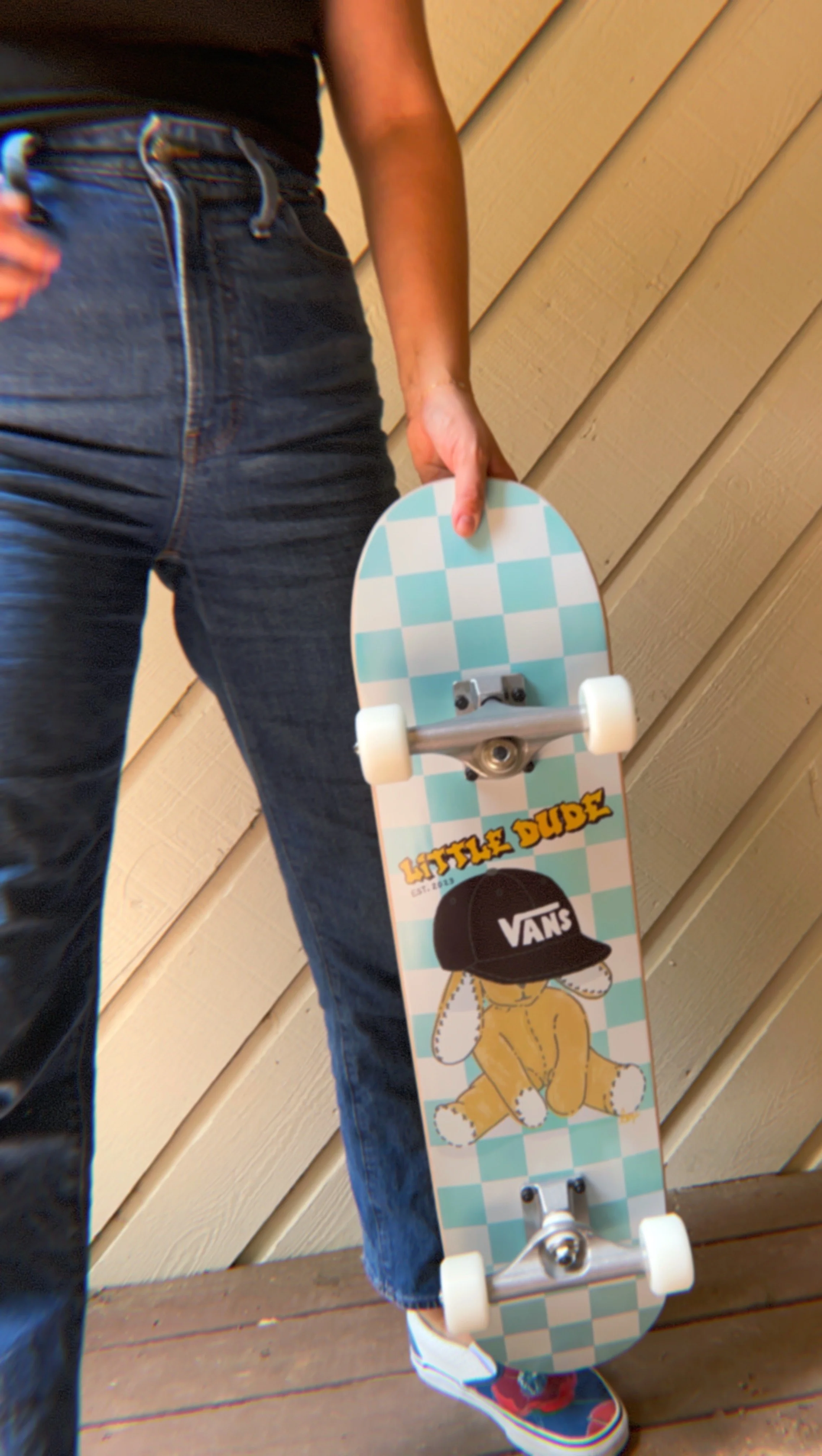 a custom skateboard for baby boy