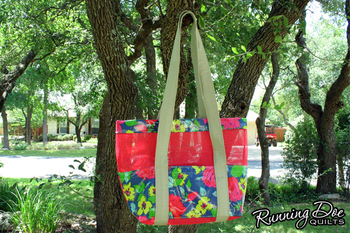 Free Mesh Tote Pattern — Running Doe Quilts