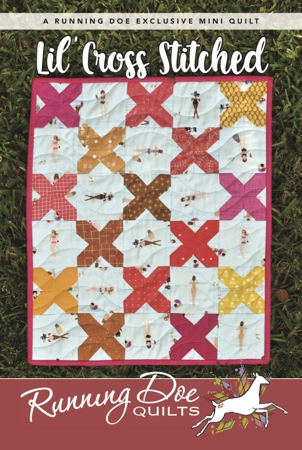 Cross Check and Single Burst Mini Quilts Digital Quilt Pattern