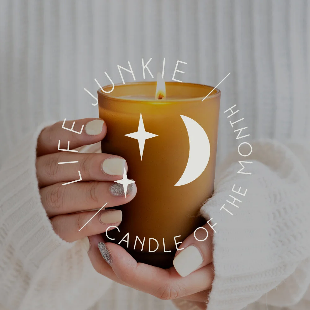 Life Junkie Candle of the Month Club — Inspired Living Handpoured Soy Candles Made in Canada