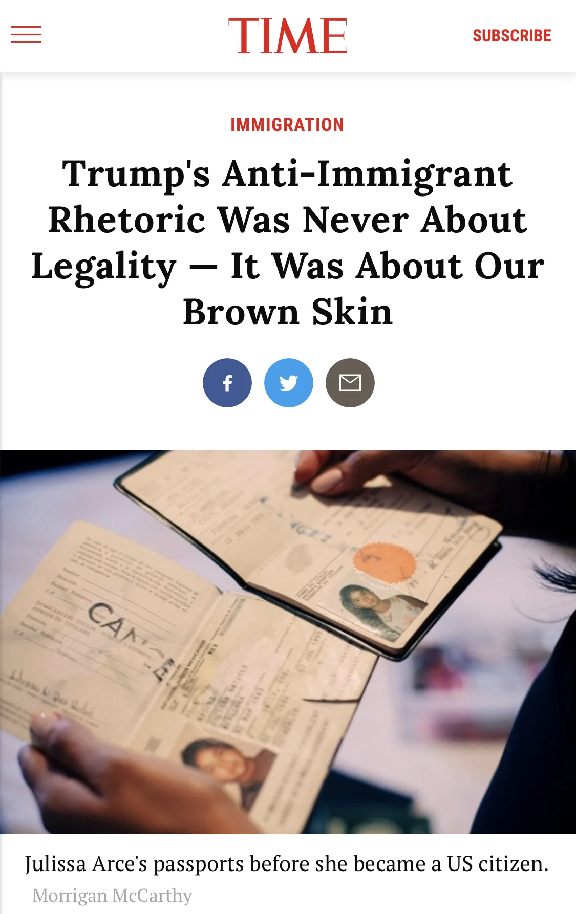 Trump's Anti-Immigrant Rhetoric Was Never About Legality — It Was About Our Brown Skin
