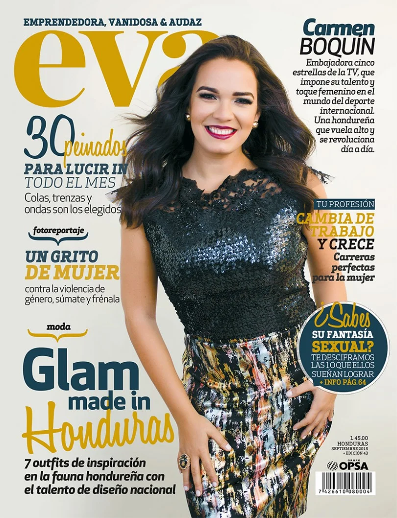 Fotografia de portada para Revista EVA