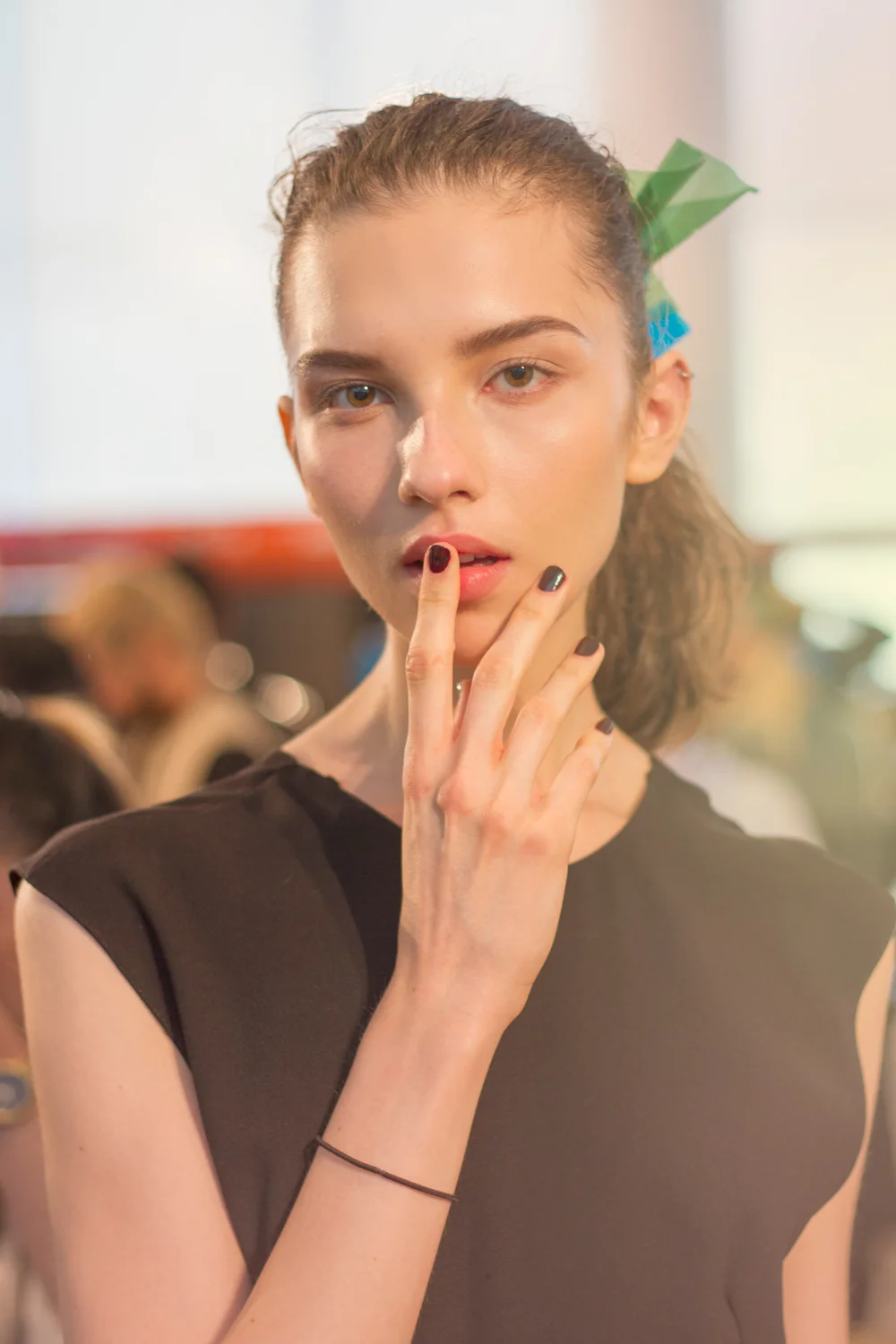 BACKSTAGE MONIQUE LHUILLIER