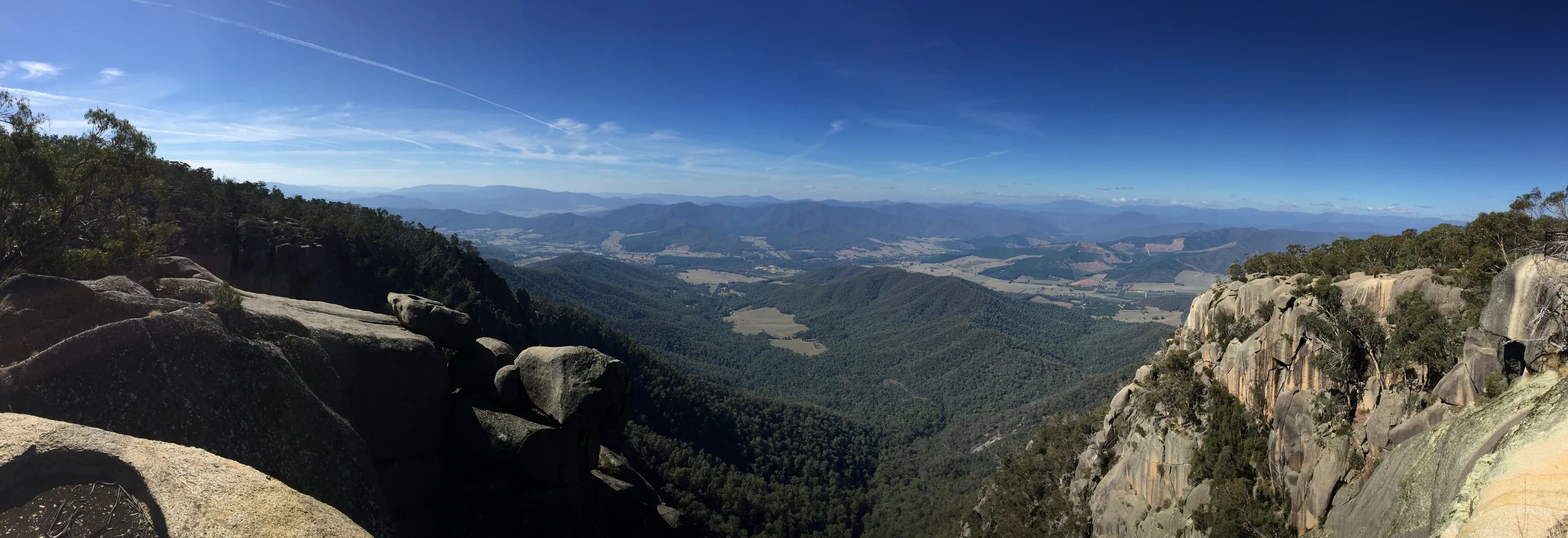 view from Mt. Buffalo