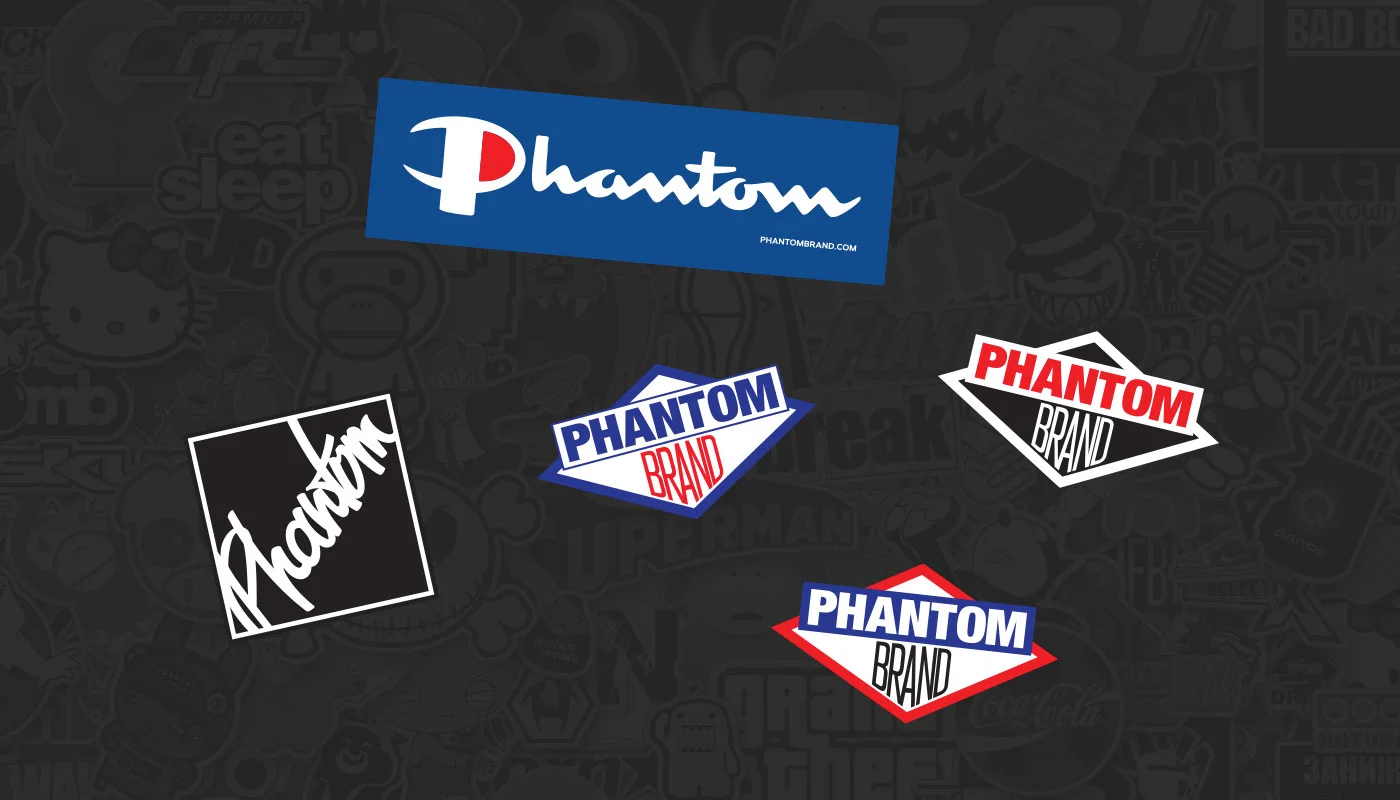   Phantom Brand   Assorted Stickers  