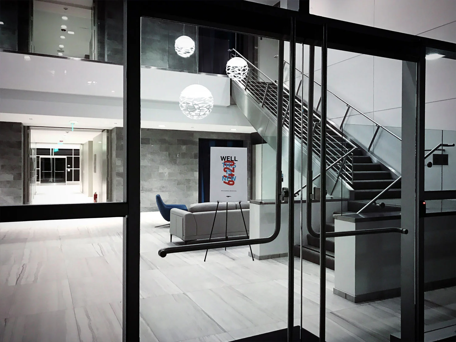 Lobby entrance