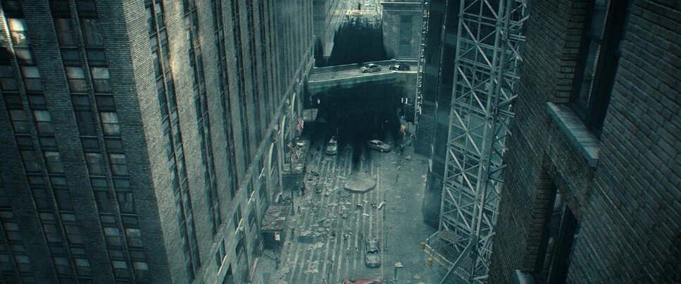 Thunderbolts* Film Stills & Process Art Direction Michael Hersey Production Design Marvel Art Director Set Build Atlanta Backlot Avengers