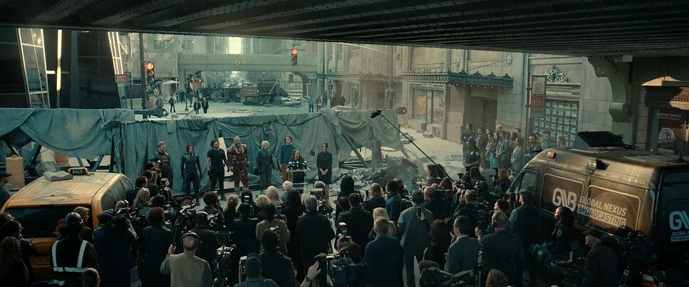 Thunderbolts* Film Stills & Process Art Direction Michael Hersey Production Design Marvel Art Director