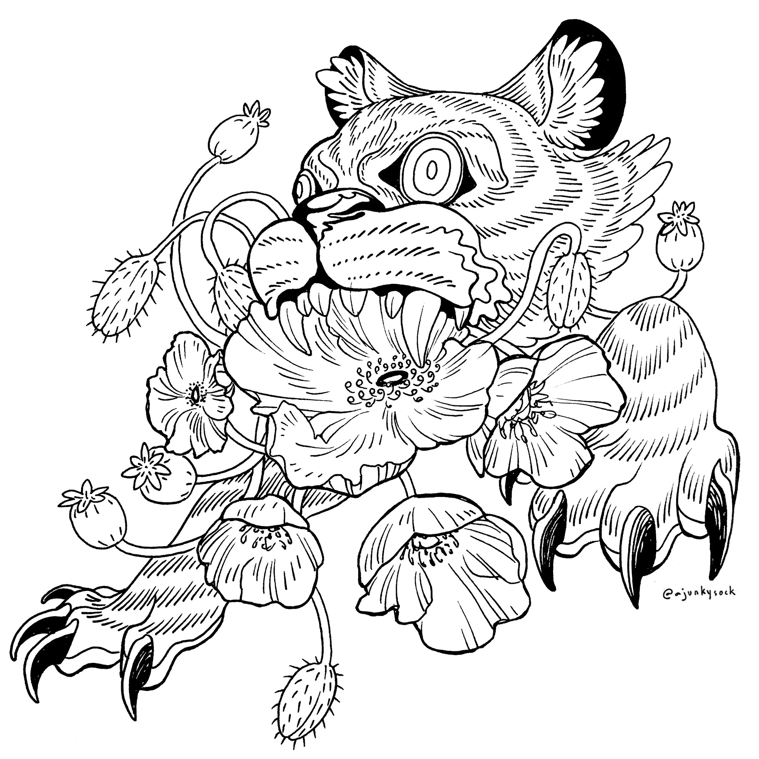 Poppied Tiger