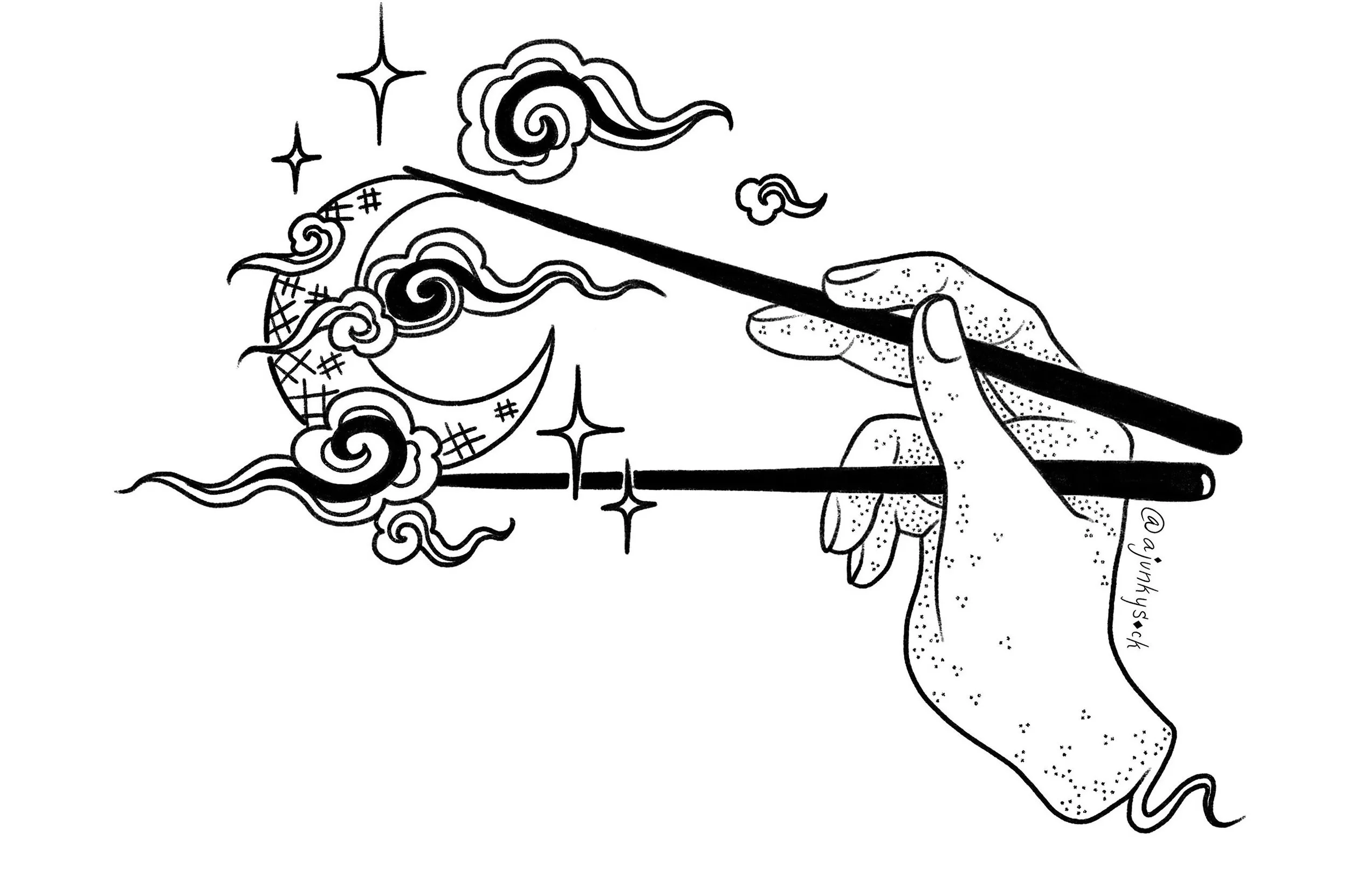 Moon Chopsticks