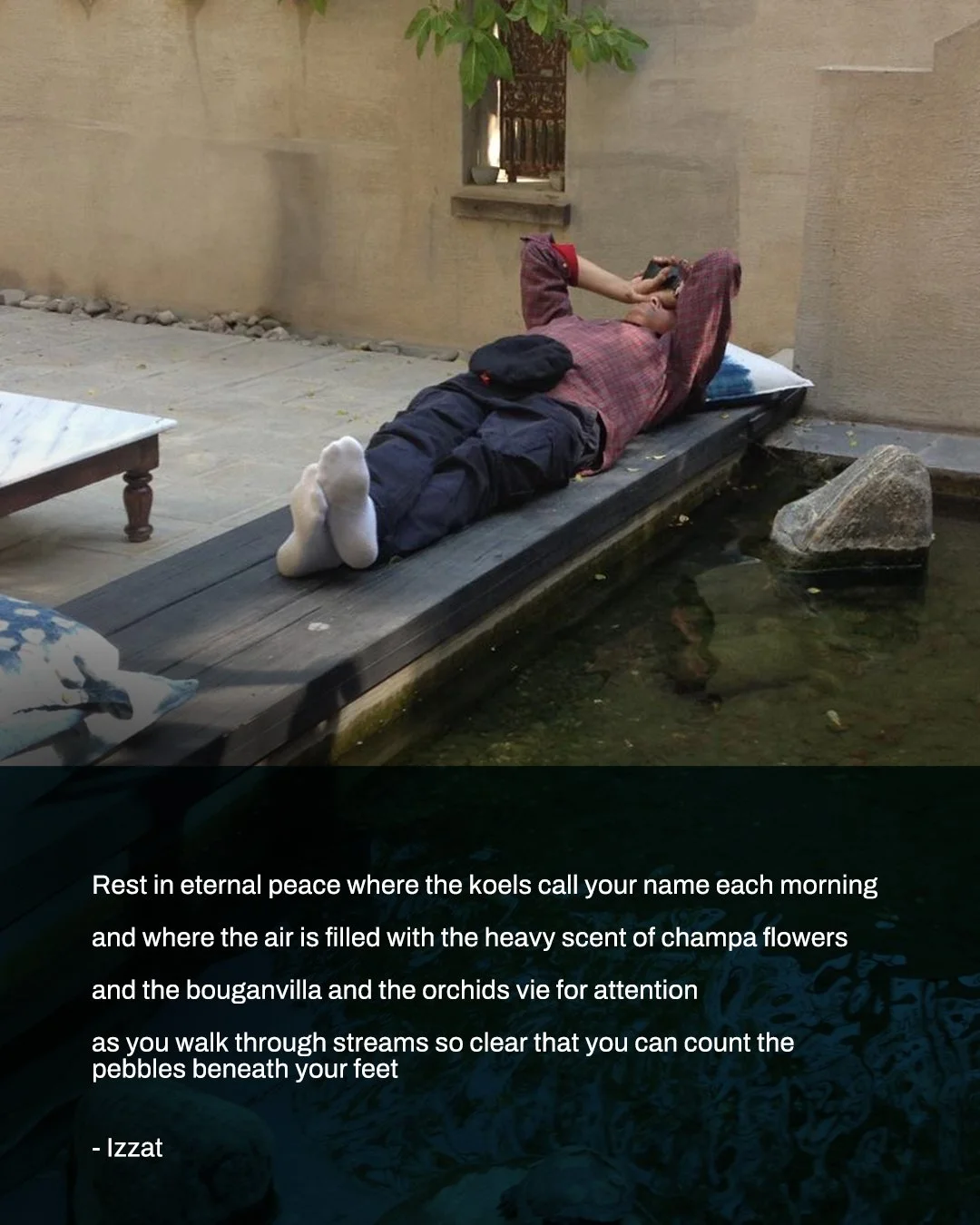 Today we remember Imran Mir and honour his life and memory with deep respect. His sister-in-law Izzat&rsquo;s beautiful note captures it perfectly. 

23 July 1950 - 28 October 2014.