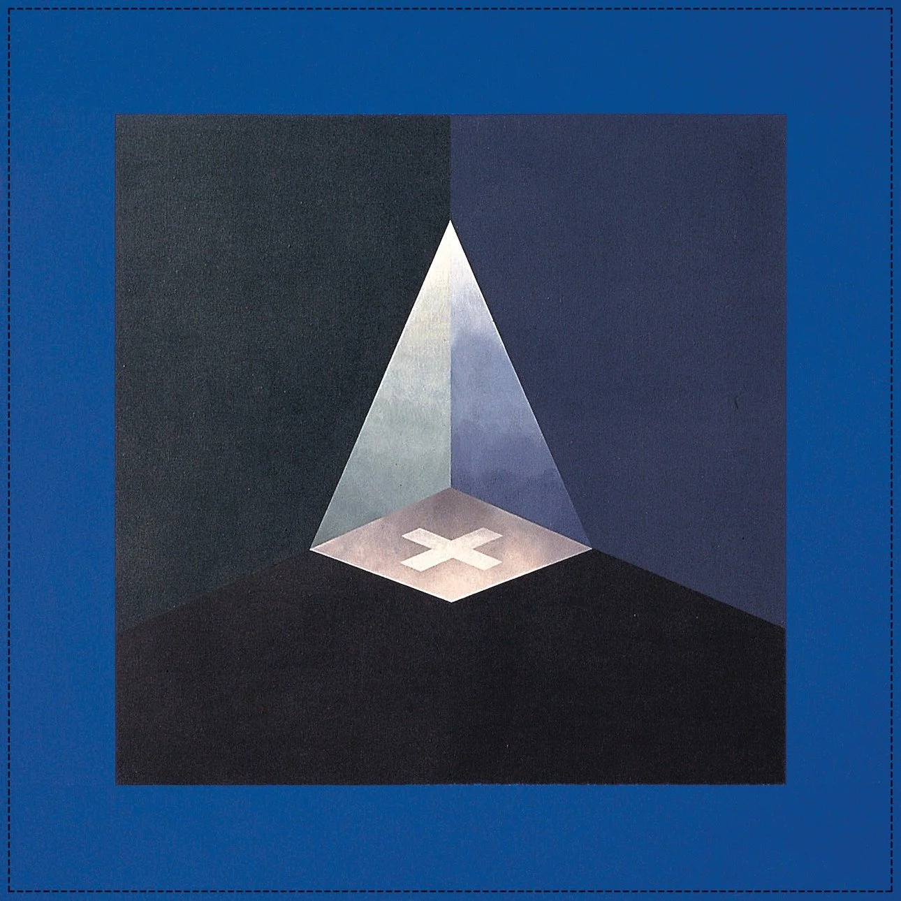 This artwork from Imran Mir&rsquo;s 8th Paper on Modern Art is one of a series of 4 paintings. It channels his signature geometric clarity and measured colour to probe space, order, and perception. 

The artwork was first shown at the inaugural exhib