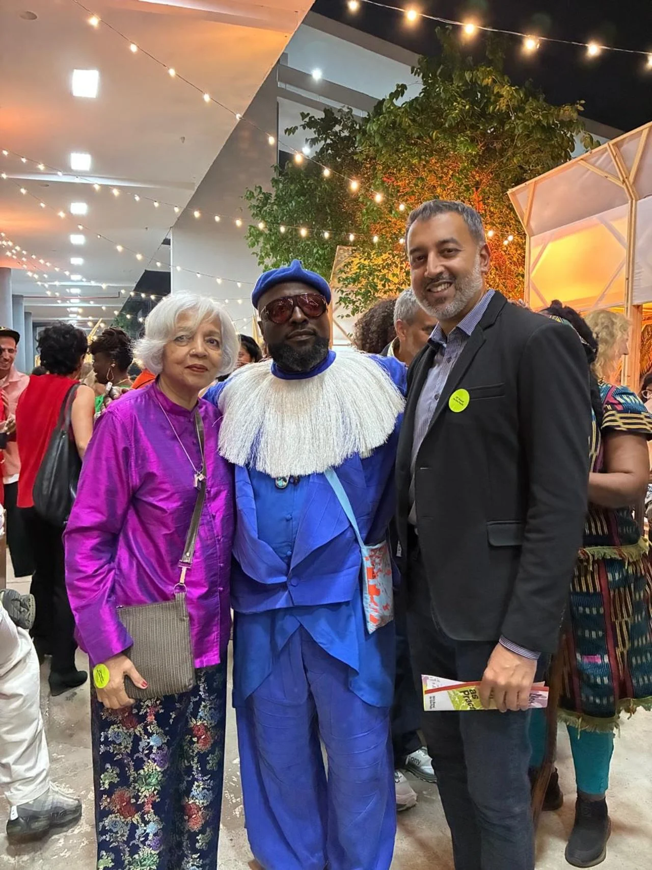 Honored to have the Imran Mir Art Foundation represented at the opening of the 36th S&atilde;o Paulo Biennale!

Nighat and Gibran Mir had the privilege of meeting with chief curator Bonaventure Soh Bejeng Ndikung and experiencing &ldquo;Not All Trave