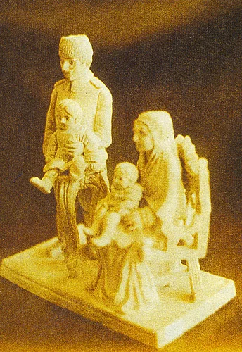 “Cihat Burak ve Ailesi”, porselen biblo