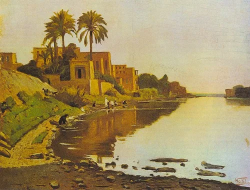 Halil Paşa, peyzaj.
