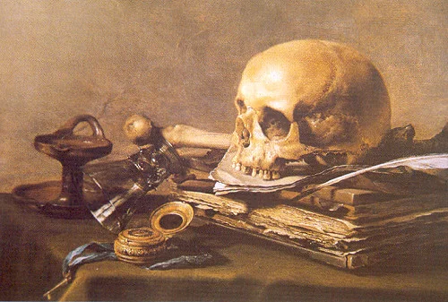 Pieter Claesz, "Vanitas" 1630 39.5 x 56 cm Tuval üzerine yağlıboya The Hague Mauritshiuis