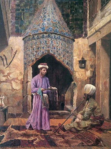 Harem Dairesi, 1917 (İstanbul Resim Heykel Müzesi).