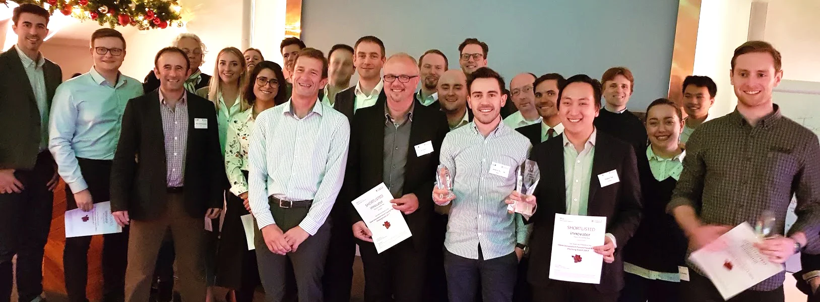 Finalists of the 2017 Open Innovation Forum Food and FMCG Pitching Competition.