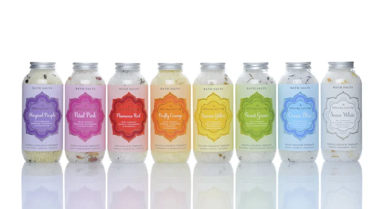 Sensara Kolure bath salts range