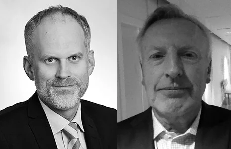 Mikael Kubu (t.v.) och Göran Kullenberg (t.h)