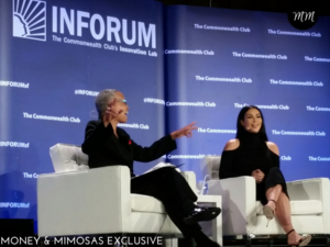 Judge LaDoris Cordell interviews Kim Kardashian-West in San Francisco. 2015. Source: Danetha Doe/Money & Mimosas