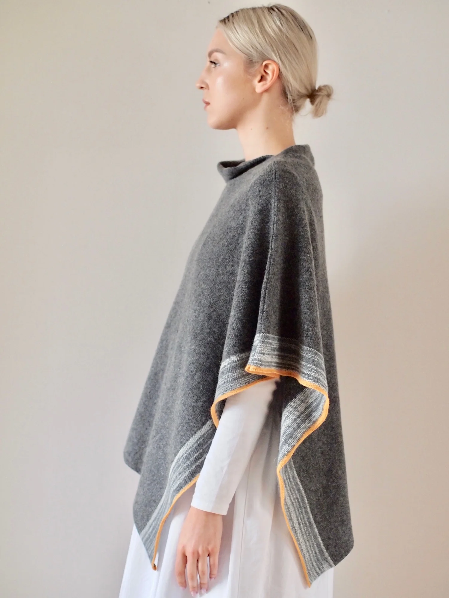 blended stripe poncho- cliff grey 2.jpg