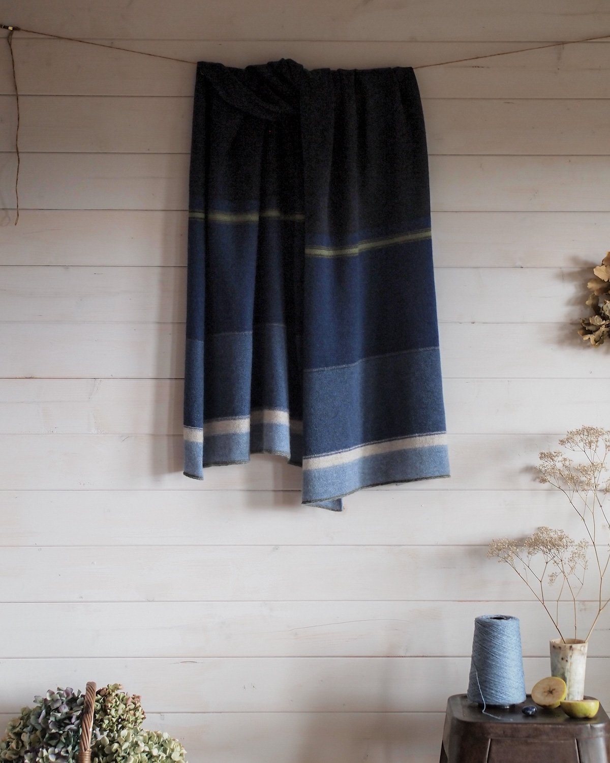 Intuitive Colour Exploration- The Last Beam of Light Indigo & Moss